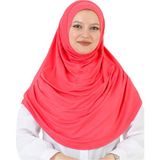 Modish Group Uzun Hazır Giyim Turban Yumuşak Eşarp Islami Giyim - Standart - Pembe