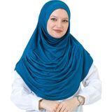 Modish Group Uzun Hazır Giyim Turban Yumuşak Eşarp Islami Giyim - Standart - Turkuaz