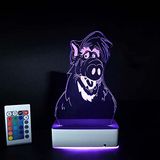 Modiwa Çocuklara Özel Tasarım ALF 3D Dekoratif Led Lamba