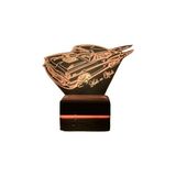 Modiwa Design 3D Klasik Araba 16 Renk Gece Lambası