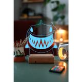 Modiwa Design 6IX9INE Gooba Shark 3D 16 Renk Gece Lambası