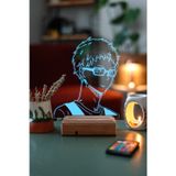 Modiwa Design Haikyuu Kei Tsukishima 16 Renk Gece Lambası