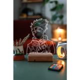 Modiwa Design Naruto Kakashi Hatake 16 Renk Gece Lambası