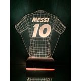 Modiwa Futbol Sevenlere Hediye Tasarım 3D Led Forma Gece Lambası