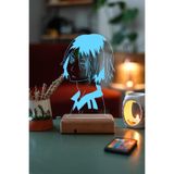 Modiwa Haikyuu Kenma Kozume 16 Renk Gece Lambası