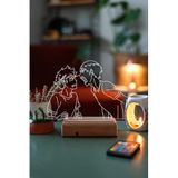 Modiwa Kageyama & Hinata 16 Renk Gece Lambası
