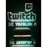 Modiwa Kişiye Özel Twitch Gece Lambası
