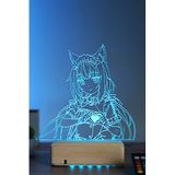 Modiwa Vanilla - Nekopara 16 Renk Anime Gece Lambası