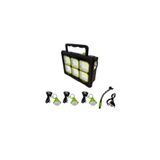 Modizu RT-919 300W Solar LED Projektör Işık – Güneş Enerjili Şarjlı Taşınabilir Aydınlatma | Su Geçirmez