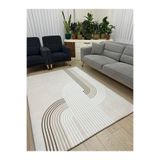 MODKLAS Lastikli Mikro Polar Halı Örtüsü - Yıkanabilir - Kalın Kumaş - 4m²=160x230 cm,