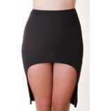 Modlive TP101057 Özel Dizayn Etek - Fuşya - XL