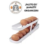 Modo Di Bellezza Buzdolabı Yumurta Organizeri 14 Yumurta Kapasiteli Düzenleyici Organizer Saklama Kabı