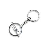 Modül 1. Kalite - Opel Logolu Metal Otomobil Anahtarlığı - Krom Kaplamalı