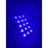 Modül 3 Led 3W Kablolu Parmak Led 5 Adet Mavi Renk