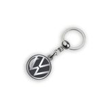 Modül Duman Grisi Volkswagen Logolu Metal Otomobil Anahtarlığı - Yeni Logo