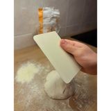 ModuLab 3D Hamur Kazıyıcı Spatula – Pizza & Ekmek Hamuru Kesme ve Şekillendirme Aparatı - Bej