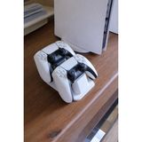 ModuLab 3D Tüm Konsollarla Uyumlu Beyaz 2’li Konsol Standı – Ps5 Dualsense / Xbox Controller Tutucu Masa