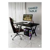 modülare Profesyonel Oyuncu Masası Siyah Bilgisayar Çalışma Masası 120 Cm Gamer Table