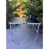 Modulbox Export, Katlanabilir Kamp Masası, Alüminyum, 60X90 Ölçü, Piknik Masası, Siyah Renk - 60/90 CM