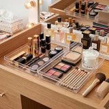 Modüler Organizer Set Çekmece İçi Dolap İçi Düzenleyici Organizer Kristal (2'li Set)