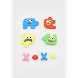 Modüler Puzzle Canavarlar ve XOXO Çanta Süsü Seti+Delgeç(Delgeç Hediye)