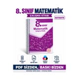 Modus Yayınları 8. Sınıf Matematik Çalışma Kitabı MEB Kaynaklı LGS Hazırlık A4 Renkli Spiralli Güncel Baskı