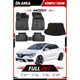 MODxAUTO Renault Megane 4 Sedan 2026 Model 5D Havuzlu Paspas + 3D SOL Kulak Bagaj Havuzu