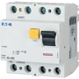 Moeller CFI6-40/4/003-ME Kaçak Akım Koruma Rölesi 4p 40A 30MA Rccb - Beyaz