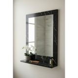 Moemi Duvar Aynası Lavabo Aynası Dekor Ayna Salon Aynası Koridor Aynası 60x45cm