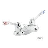 Moen 8820 Commercial M-Bition 4-inç Centerset Toilette musluk gider 1,5 GPM, krom