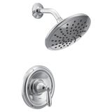 Moen Brantford Krom Posi-Temp Duş Seti 8 İnç Eko-Performans Yağmur Duşlu, Valf Gerekli, T2252EP