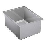 Moen G16430 1600 serisi, tezgah altı, paslanmaz çelik, 16 x 20 x 10, 0-delik lavabo,