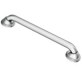 Moen LR8724D2CH Evde Bakım Banyo Güvenliği 24 İnç Tasarımcı Paslanmaz Çelik Tutunma Çubuğu, Gizli Vidalı, Krom