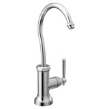Moen S5540 Paterson Sip Endüstriyel Soğuk Su Mutfak İçecek Musluğu, İsteğe Bağlı Filtrasyon Sistemi, Krom