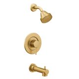 Moen T2193EPBG Align Küvet Duş Musluğu, Fırçalanmış Altın