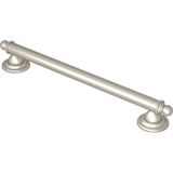 Moen YG2218BN Brantford Güvenlik 45,5 cm Paslanmaz Çelik Geleneksel Banyo Tutunma Çubuğu, Fırçalanmış Nikel