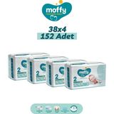 Moffy No:2 Mini 152 Adet Bebek Bezi