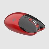 Mofii Wireless Mouse Renkli Kedi Tasarım Kablosuz Sessiz Bilgisayar Notebook Laptop için Fare Pilli Mouse USB Nano Receiver Tak Çalıştır (Kırmızı)