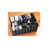 MOFRAD DIGITAL Kablo Düzenleyici Saklama Organizer Kabı - 16 Küçük 6 Büyük Bölme - Siyah
