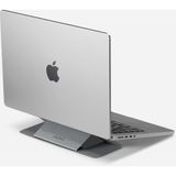 Moft Katlanabilir Laptop Standı, Tasarım Ödüllü, Iki Açılı – Ergonomik Yükseltici, Tüm Bilgisayarlarla Uyumlu - Gümüş