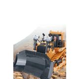 Mofy Baby Işıklı Sesli Full Fonksiyon Metal Hareketli Buldozer 2.4ghz Uzaktan Kumandalı Iş Makinesi Kepçe