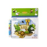 Mofy Baby Magic Water Painting Sihirli Boyama Kitabı Hayvanat Bahçesi 3 - 5 Yaş Komisyon Yazarıyla Eğlenceli