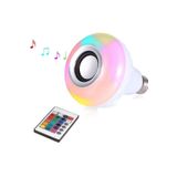 Mofy's Aydınlatma Led Işık Lamba E 27 Duy Bluetooth Hopörlörlü Renk Değiştiren Led Ampül 4 Renk Kumandalı