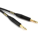 Mogami Gold Trs-Trs 3mt | Ultra Kalite Balanced | Dengeli Ses Sinyal Kablosu 1/4trs Erkekten → 1/4trs Erkeğe | 3mt - 300 cm - Siyah