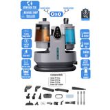 mogo tech MG-201 Premium - Sesli Komutlu Buharlı Temizlik Makinesi Mop Başlıklı Halı & Koltuk Yıkama Makinesi