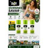 MOHEN KİMYA 3'lü set Bion Sivrisinek Kovucu Losyon 100 ML | Vücut Losyonu | Sinek Kovucu Sprey