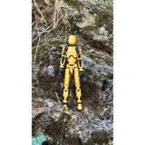 Moifugyia Lucky 13 Aksiyon Figürü Robot Oyuncak 13CM Altın Rengi