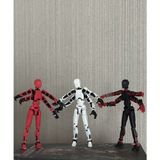 Moifugyia Lucky 13 Aksiyon Figürü Robot Oyuncak 13CM Dört Kollu 3'lü Set