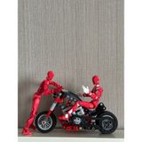 Moifugyia Lucky 13 Aksiyon Figürü Robot Oyuncak 13CM Kırmızı 2'li Set