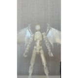 Moifugyia Lucky 13 Aksiyon Figürü Robot Oyuncak 13CM Şeffaf Lucky 13 ve Şeffaf Yarasa Kanat Seti